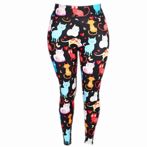 Leggings sportivi donna gatti