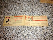 VII CAMPAGNA FRANCOBOLLO ANTITUBERCOLARE CONCORSO 1937 TOPOLINO ELAH OTTIMO ORIG