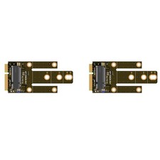 2X Scheda Adattatore MPCIE a KEY-B Slot di Espansione MINIPCI-E a M.2 NGFF NIC2279
