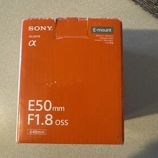 Sony SEL50F18 50mm f/1.8 E