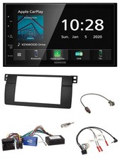 Kenwood Bluetooth volante DAB USB 2DIN autoradio per BMW serie 3 2002-2006 E46 nero