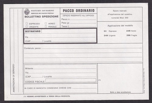 San marino cartolina - san,