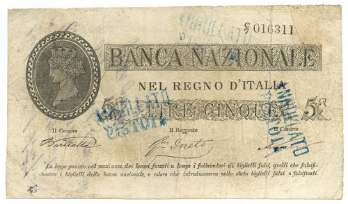 Lire falso epoca banca - d'epoca,
