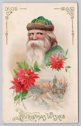 Cartolina natale 1915 babbo - cartolina,
