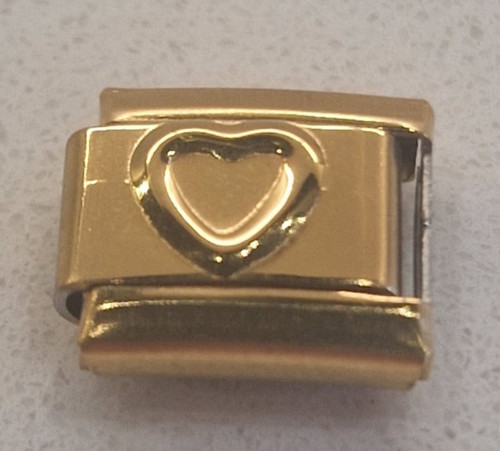 Bracciale oro cuore italiano