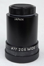 Oculare cannocchiale da puntamento Kowa TSN Ø77 20X WIDE quasi come nuovo con tappi originali