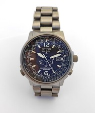 Citizen Promaster Pilot eco-drive radiocontrollato Titanio Zaffiro