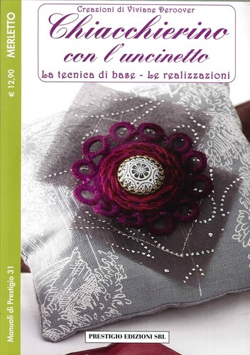 Chiaccherino con uncinetto - con, l'uncinetto