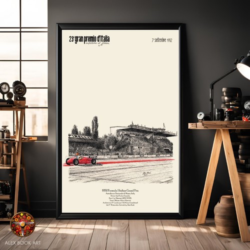 Stampa wall art monza - wall,