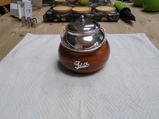 Teiera vintage in legno