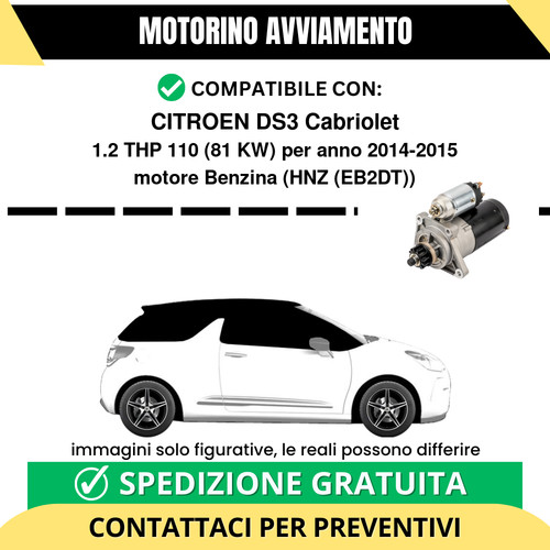 Motorino avviamento citroen - motorino,