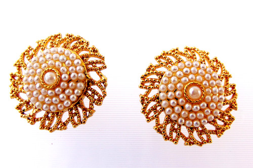 Set orecchini perle etniche