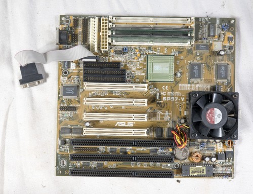 Scheda madre vintage asus - scheda,