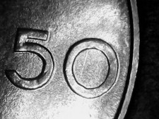 50 LIRE 1973 ERRORE - FRATTURA