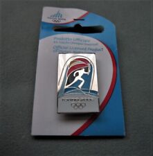 TORINO 2006 OLIMPIADI INVERNALI TORCIA RUNNER SPILLA DISTINTIVO