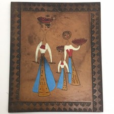 QUADRO ARTIGIANATO SARDO CUOIO