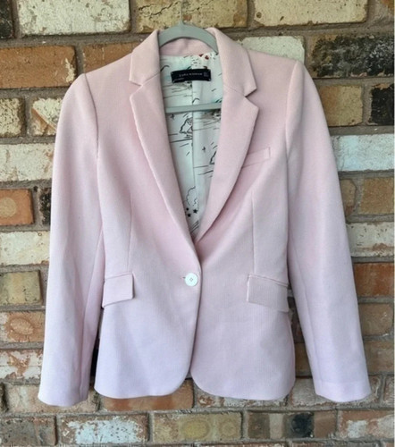 Zara tailored light pink - zara,