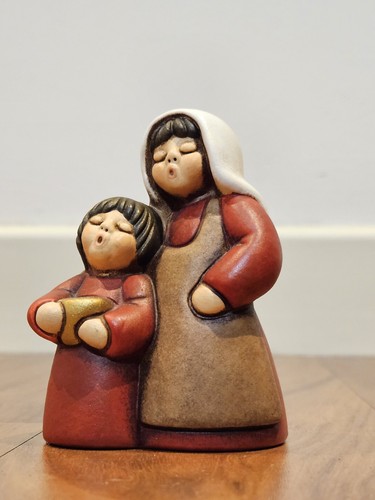Statuina presepe thun - presepe, rossa