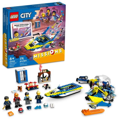 Lego city missioni - lego, detective