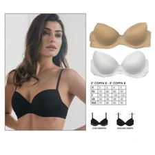 REGGISENO COCONUDA MOD. GIRASOLE, COPPA IMBOTTITA, A BALCONCINO CON FERRETTO