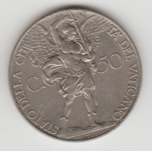 Pio xii vaticano centesimi - vaticano, 50
