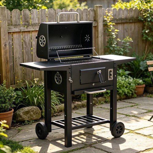 Barbecue carbone portatile - a,