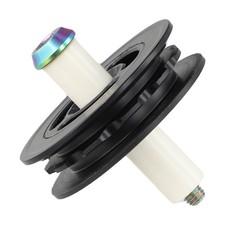 Ruota di guida in nylon 10 mm scorrevole e vite in titanio per Brompton