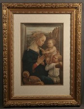 Stampa epoca incorniciata - d'epoca,