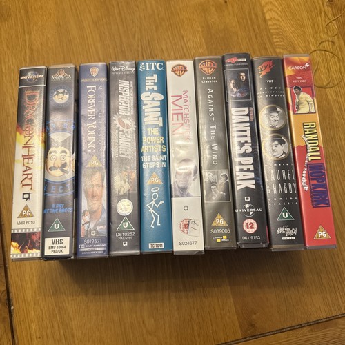 Vhs bundle job lot mixed - 10,