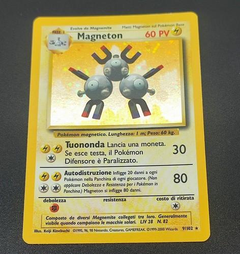 Magneton pokemon set base ita - magneton,