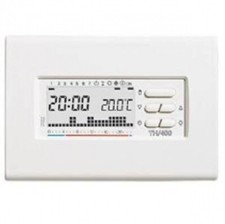 CRONOTERMOSTATO DIGITALE SETTIMANALE 3X1,5 AAA BIANCO 69404200 - CAME AUTEL STUD