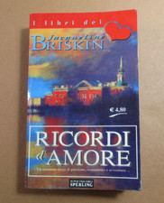 Romanzo RICORDI D'AMORE Jacqueline Briskin, ed. Sperling 2003 i libri del cuore