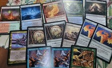 Magic MTG Lotto REPACK 1Rare/mythic 3Uncommon 10Common 1Terra/token/art +extra 