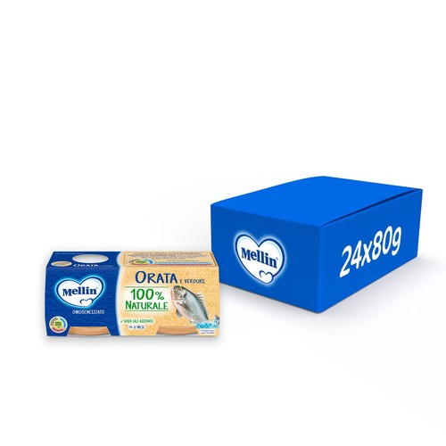 Mellin omogeneizzato orata - orata, e