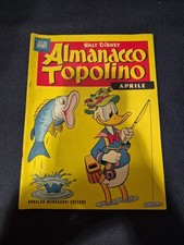 FUMETTO ALMANACCO TOPOLINO NR. 4 APRILE 1958