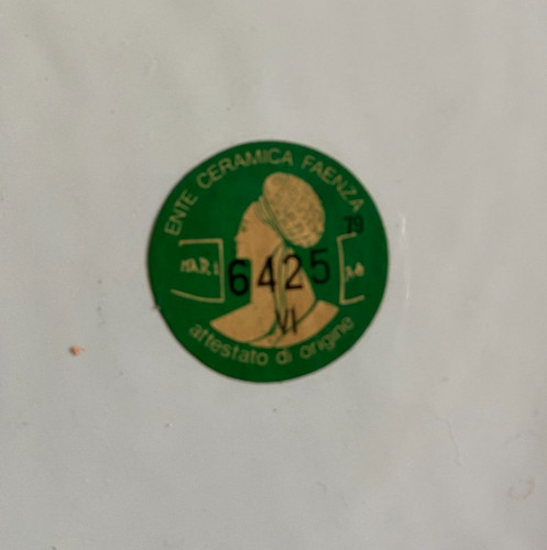 Ceramica artistica faenza - ceramica,
