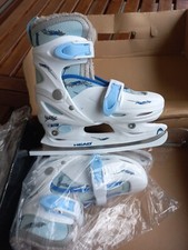  Pattini Ghiaccio/Hockey Bambino Head Regolabili 30/33