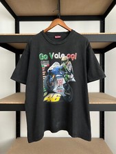 T-shirt nera Yamaha Valentino