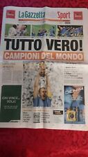 Lotto Gazzetta dello sport -  Mondiali Calcio 2006 - Italia Campione del Mondo