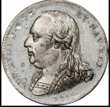 1815 Francia Modello Essai Parigi zecca