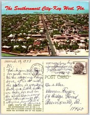 Cartolina veduta aerea key - veduta,
