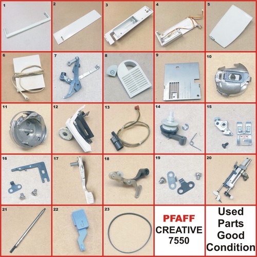 Pfaff 7550 originale - pfaff,