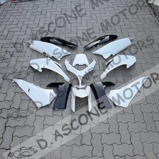 KIT CARENE TMAX 2008 2009 2010 2011 BIANCO LUCIDO E NERO LUCIDO SCOCCHE 13PEZZI