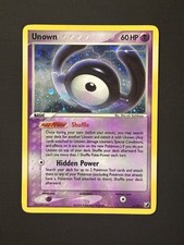 Pokemon Card - Unown (H)