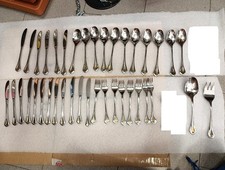 LOTTO 39 posate inox 18/10 Servizio Di Gottinghen Rari vintage