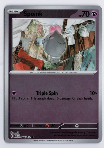 Spoink meg 062 132 me01 - spoink,