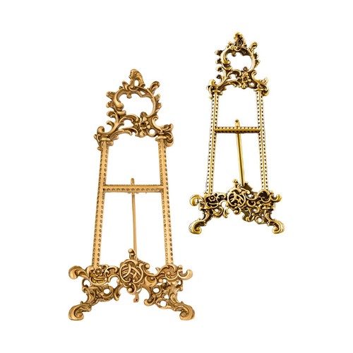 Cavalletto ottone con - in,
