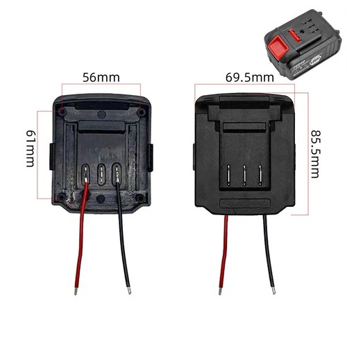 Adattatore batteria uso