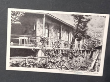 Cartolina Colonia Arnaldi Uscio (GE)- Padiglione Brescia.  1938