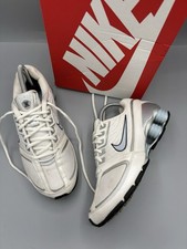 Nike Shox TL bianche blu acqua